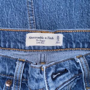 A&F Low Rise Baggy Jeans